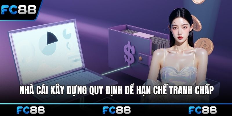 Nhà cái xây dựng quy định để hạn chế tranh chấp